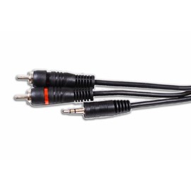 DS18 DS-MP3DUALRCA-3 3.5-Inch MP3 to DUAL RCA 3-Feet Cable