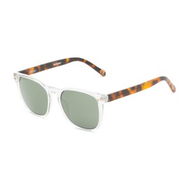 Foster Grant Sun Luv Be Smart Round Sunglasses, Crystal, 53mm (10261641.COM)