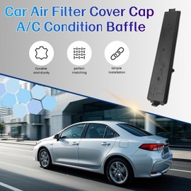 Youqsm Car Air Filter Cover Cap A/C Condition Baffle 88548-02110 Compatible with Toyota Corolla 2010-2019,For Toyota RAV4 2012-2018,fit for Toyota Matrix 2009-2013