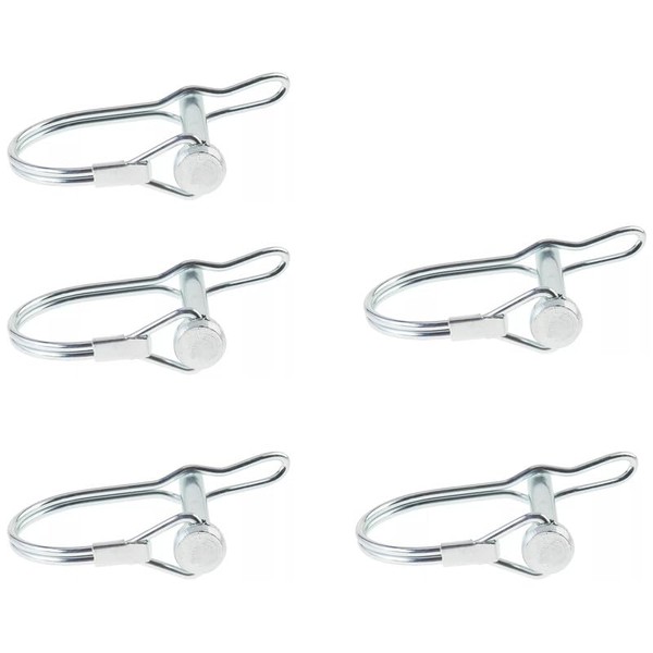 5Pcs Wire Lock Pin,Heavy Duty Safety Coupler Shaft Locking Pin