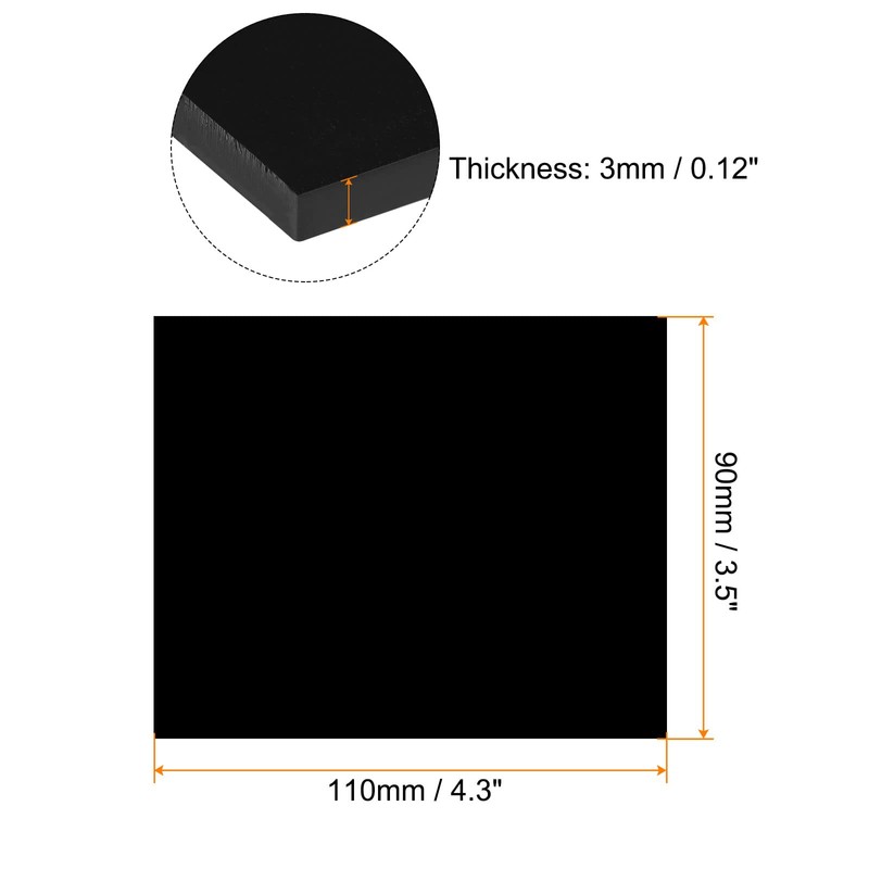 sourcing map Welding Lens Shade 9 Glass 2 EACH 3.5"