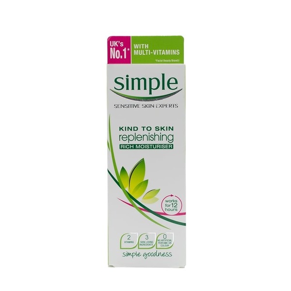 Simple Kind To Skin Replish Rich Moist 125ml