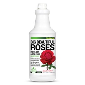 Best Rose Fertilizer – Rose Bush Blended for All Types – Flower Care Plant Food – Achieve Rose Tone Desired – Made in USA