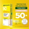 Garnier Protector Solar FPS50 Super UV Toque Seco Color Tono