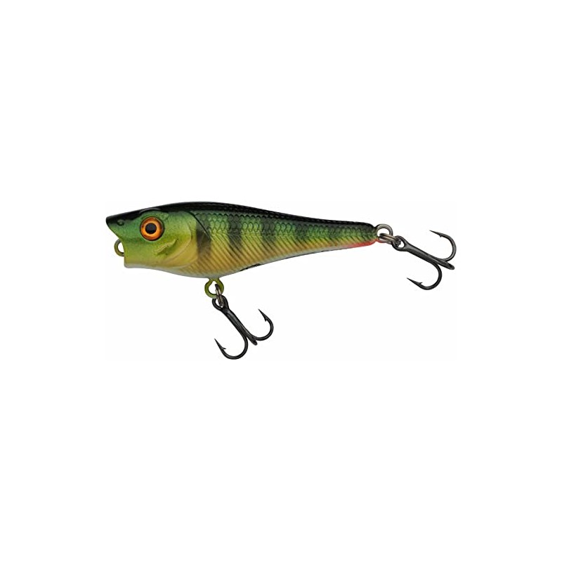 Berkley Pulse Pop Fishing Lure, Floating Topwater Popper Bait, Realistic