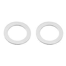 M4x6x0.2mm Stainless Steel Thin Flat Washers, Ultra Thin Metal Shim Washers Spacers for Screw Bolt, Electronic Repair, Automotive, 200PCS