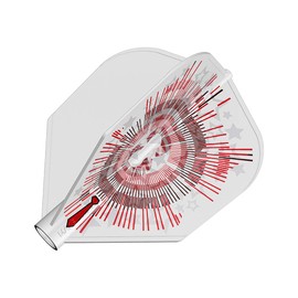 Target 8 Flight Johnny Lucky Model Shape White