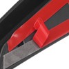 Pair Side Fender Vent Cover Trim PU Rubber Glossy Black