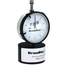 DrumDial Drum Tuner + Evans EQ Pad Bass Drum Muffler Value Bundle