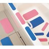 Bath Pitat Sheet No. 1, 12 Pieces, Pink
