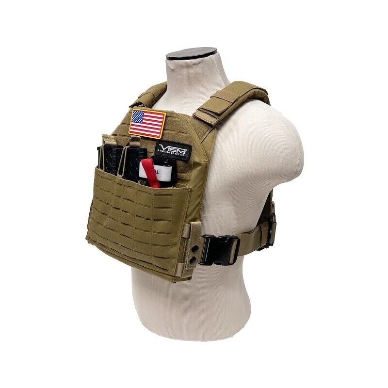 NcSTAR Laser Cut Plate Carrier Vest Tactical Modular Ballistic Gear