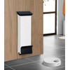 Kick Down Door Stop,Heavy Duty Wedge for Bottom(White-2pack)