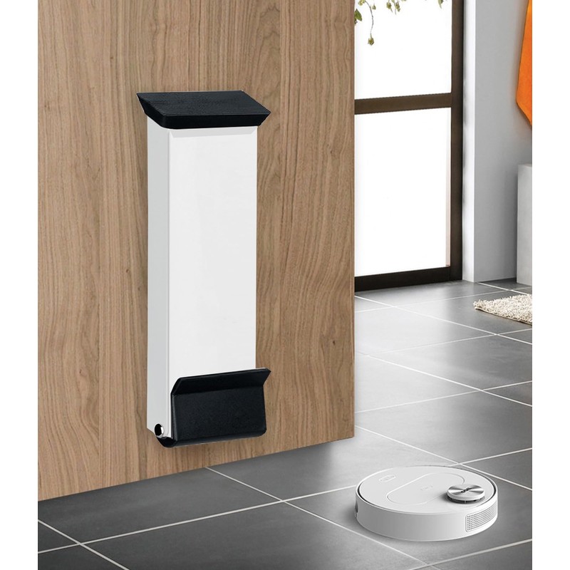 Kick Down Door Stop,Heavy Duty Wedge for Bottom(White-2pack)