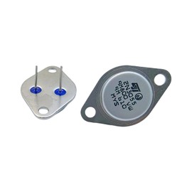 Zuide 12PCS 2N3055 Power Transistor 15A 100V 115W 2N3055 NPN Transistors for Medium Speed Switch Audio Power Amp