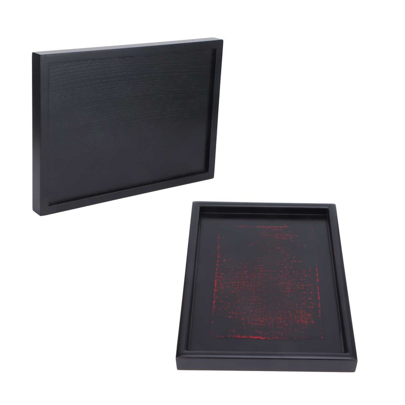 Wooden Snack Tray Food Serving Tray Tea Ceremony Holder for
