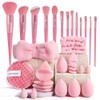 Runhycc Set De 40 Brochas De Maquillaje Generic Profesional. Incluye