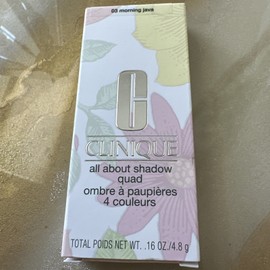 Clinique All About Shadow QUAD Eyeshadow 03 MORNING JAVA New Boxed