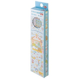 San-X Happy School Sumikko Gurashi Pencil, 2B, Red Pencil Set, Dozen PH09103