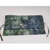 Blue & Green Batik Straight Edge Razor Storage