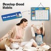 inamio Magnetic Kids Responsibility Reward Chart - Engaging 3D Stars