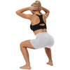 Rataves Women's 6 Inch Athletic Yoga Shorts with Pockets Tummy