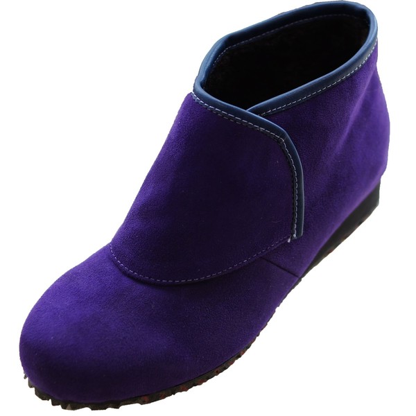 Wellfan Thermal Boots Riches Anti Slip Sole Women's Purple M