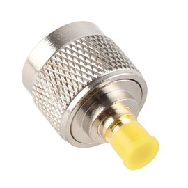 Walfront 2 x RF Plug Coaxial Adapter N Male to SMA Female Test Converter 0-6 GHz Frequency Copper Gold-Plated