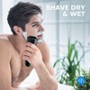 LOBINH Electric Shaver for Men, 100% Washable Rechargeable Waterproof Electric
