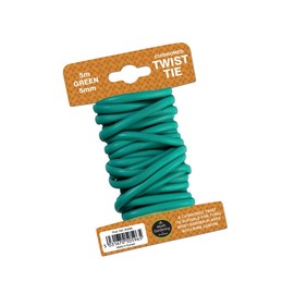 Garland W0596 Cushioned Twist Tie Green (5m 5mm)