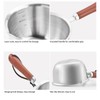 Mini Butter Warmer Pan Stainless Steel Quick Oil Warmer Pot