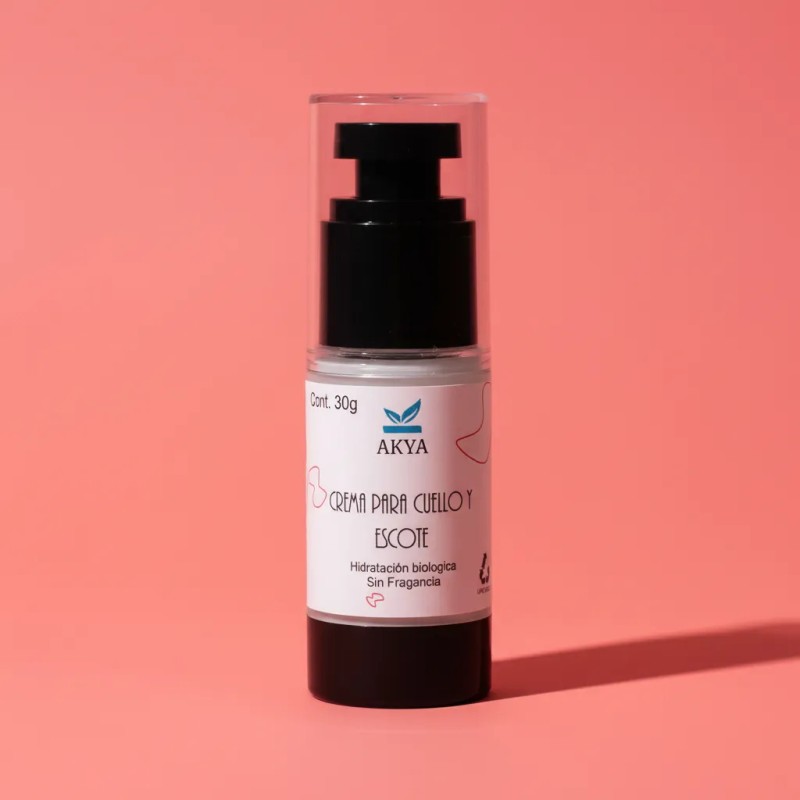 Crema Para Cuello Y Escote Akya. Hidratación Biológica