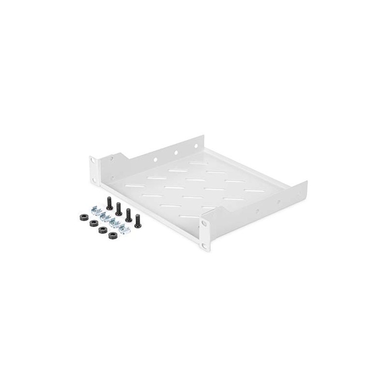DIGITUS Shelf, 1U 254 mm (10 inches), Fixed Installation 44
