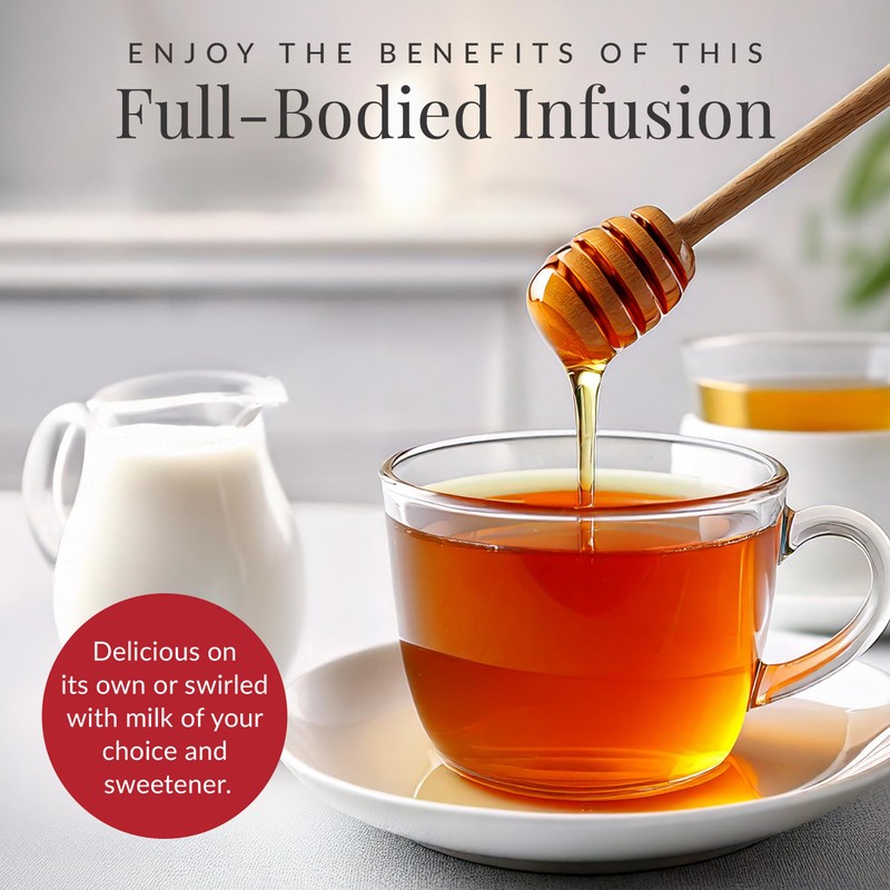 The Republic of Tea – Organic Double Red Rooibos, Naturally