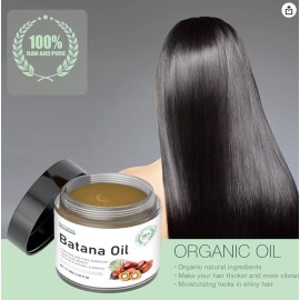 Flewyum Batana Oil for Hair Growth 2PCS Raw Unrefined Natural Organic 100 Percent Pure B