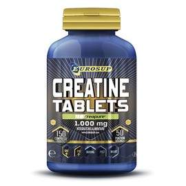 PROLABS CREA TAB – Creatina Monoidrato Creapure 1000 mg in Compresse | Supporto Performance e Forza | Alta Qualità e Purezza | Facile Dosaggio | Vegan | 150 compresse