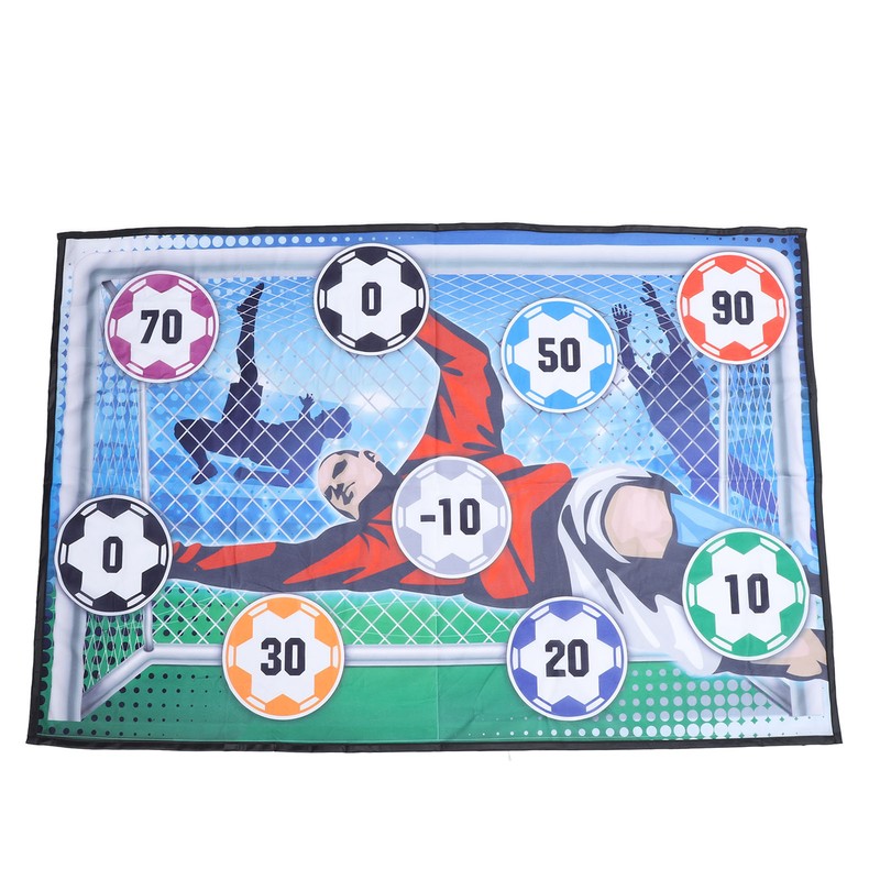 Soccer Ball Game Mat Set Interactive Multifunctional Safe Indoor Outdoor