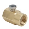 Mini Brass Filling G1-2 to W21.8-14 Soda Water Valve Adapter