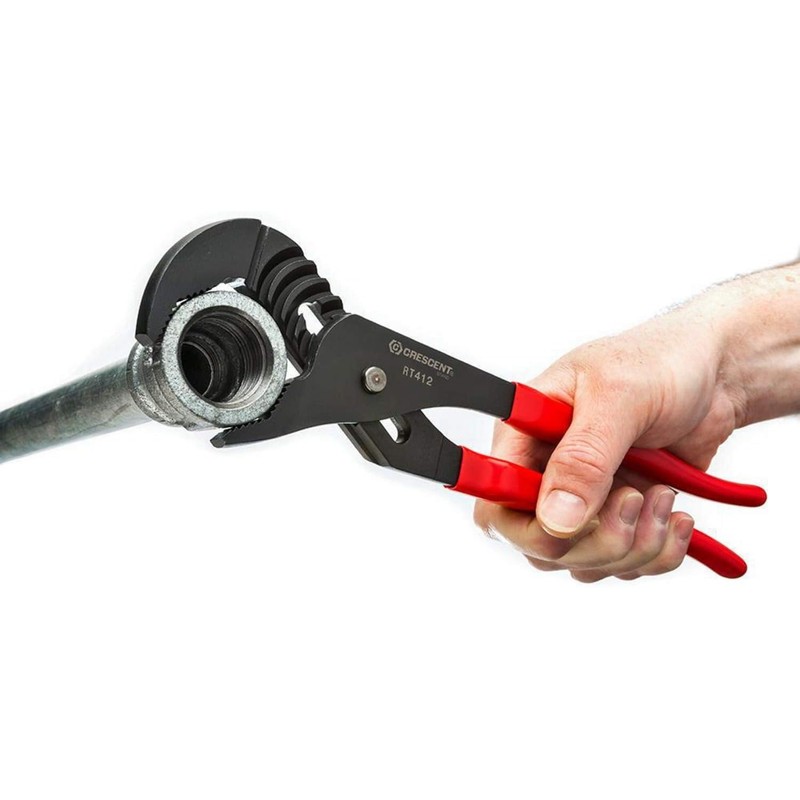 Crescent 10" Tongue & Groove Plier, V-Jaw, Black Oxide -