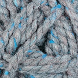 James Brett Rustic Mega Chunky Knitting Yarn Soft Acrylic Mix Wool 1 x 100g Ball (Grey - CS22)