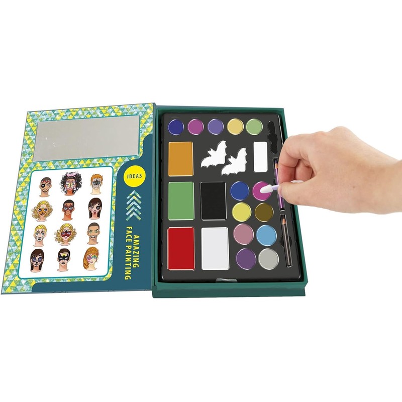 Clementoni 18605 Crazy Chic Face Painting Face and Body Painting,
