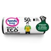 Handy Bag Heavy Duty Eco Trash Bags, 100% Recycled, Leakproof,