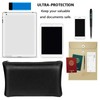 Fireproof Waterproof Document Bag Silicone Fiberglass Fabric Fireproof Pouch Large