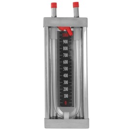 JECOMPRIS U-Shaped Pressure Gauge Water Column Manometer High Accuracy Manometer Sensor