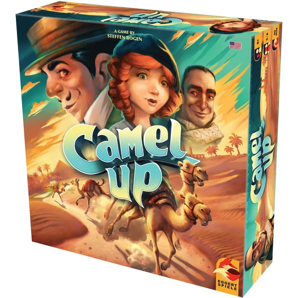 Eggertspiele Camel Up (Second Edition) | Strategy , Dice Game