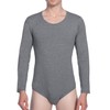 Landofgenie Men One Piece Bodysuit Long Sleeve Onesie Pajamas Tops
