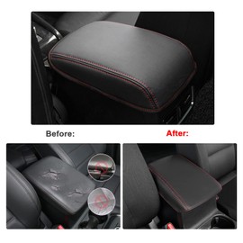 SXCY for 2023 2024 2025 Mazda CX5 Armrest Cover 2018-2024 2025 CX5 Center Console Cover 2023 2024 2025 CX-5 Console Protect Cover 2022-2025 CX-5 Accessories 2024 CX-5 CX5 Armrest Box Protection (Red)