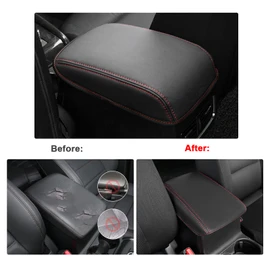 SXCY for 2023 2024 2025 Mazda CX5 Armrest Cover 2018-2024 2025 CX5 Center Console Cover 2023 2024 2025 CX-5 Console Protect Cover 2022-2025 CX-5 Accessories 2024 CX-5 CX5 Armrest Box Protection (Red)