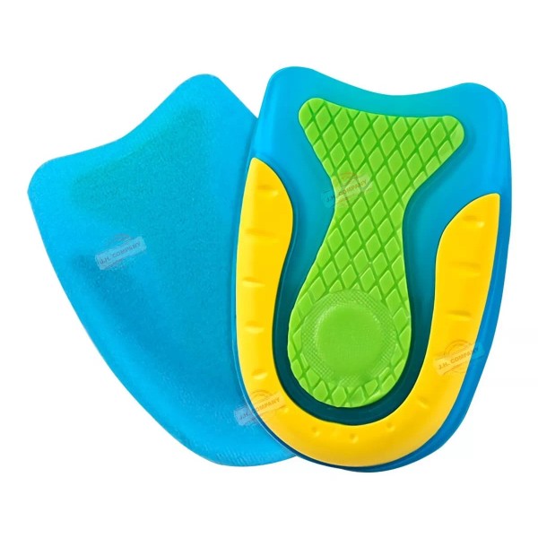 J.H. Company Plantillas Gel Silicon Talon Ortopedica Alivia Dolor 990
