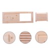 SEWACC Cedar Wood Sauna Room Air Vent Cover Sliding Grille