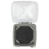 Intermatic Wp5220C Electrical Box, 2.25" Double Gang Plastic While-in-Use Weatherproof